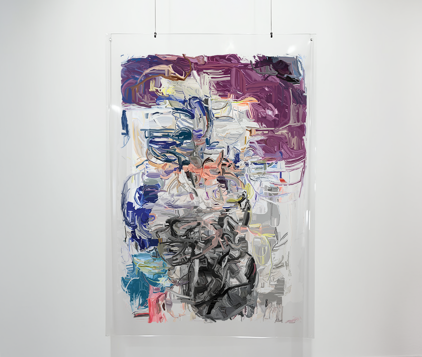 PVC Art Print "Now we are strangers"