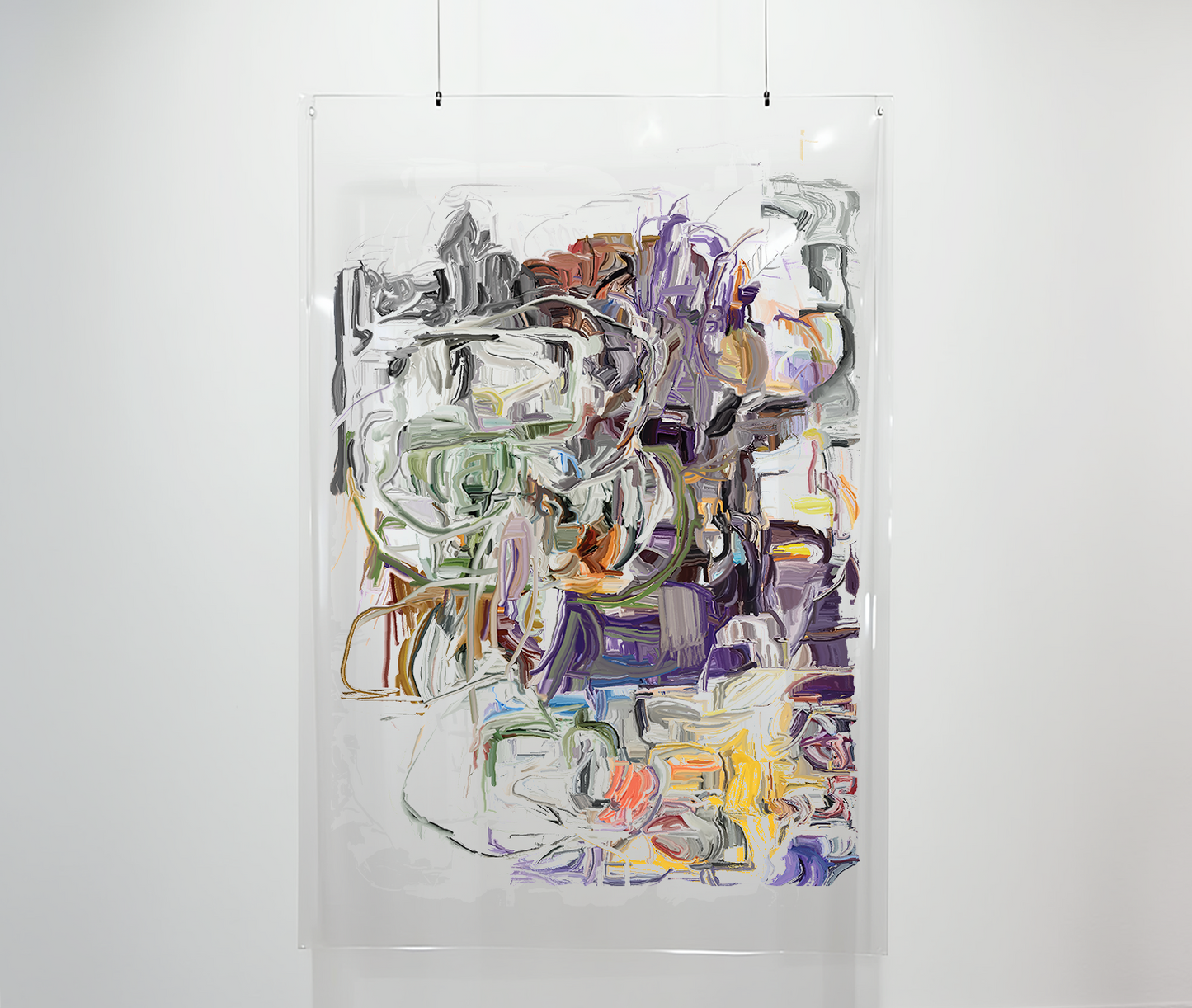 PVC Art Print "Between two suns"